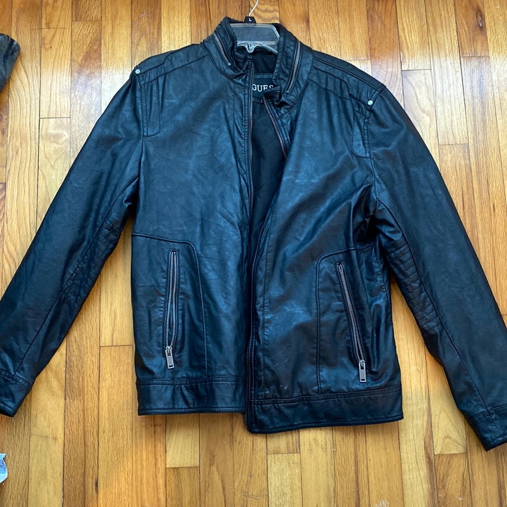 Mens faux leather Jacket